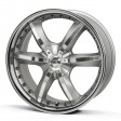 Antera 389 10x22 6/139.7 DIA 78.1 racing black lip polished