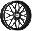 AEZ Crest dark 8x18 5/108 DIA 70.1 anthracite matt polished lip