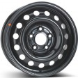 ALCAR STAHLRAD (KFZ) 7255 Fiesta 6x15 4/108 DIA 63.3 Black