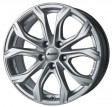 Alutec W10 8.5x19 5/112 DIA 66.6 polar silver