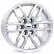 ATS Temperament 6 9.5x20 6/139.7 DIA 106.2 royal silver