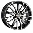 ATS X-treme 7.5x16 5/114.3 DIA 70.1 racing black front polished