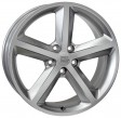 Replica Audi W566 Gea 8x17 5/112 DIA 66.6 hyper silver