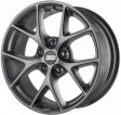 BBS SR023 8x18 5/114.3 DIA 82 vulcano grey diamond cut