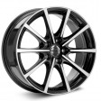 Borbet BL5 8x18 5/108 DIA 72.6 black polished glossy
