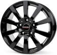 Borbet C2C 7.5x17 5/120 DIA 65.1 black glossy