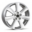 Borbet CA 7x17 5/108 DIA 72.6 Crystal silver