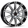 Borbet CW 1 7x17 5/114.3 DIA 72.6 black polished