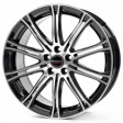 Borbet CW1/5 8x17 5/120 DIA 72.6 racing-schwarz poliert
