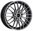Borbet CW4/5 7.5x19 5/108 DIA 72.6 black polished matt