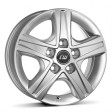 Borbet CWD 6x15 5/118 DIA 71.1 crystal silver