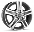 Borbet CWD 6.5x16 5/118 DIA 71.1 mistral anthracite polished matt