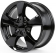 Borbet TB 7.5x16 5/112 DIA 66.6 Black glossy