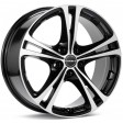 Borbet XL 7.5x17 5/108 DIA 72.6 black polished