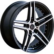 Harp Y-22 8x18 5/114.3 DIA 72.6 satIn black - machIned face