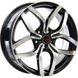Replica Hyundai HND501 6.5x17 5/114.3 DIA 67.1 BKF