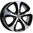 Replica Hyundai HND505 6.5x17 5/114.3 DIA 67.1 BKF