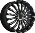 Replica Infiniti INF502 8x20 5/114.3 DIA 66.1 BKF