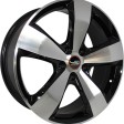 Replica JEEP CR9 8x20 5/127 DIA 71.6 BKF
