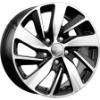 Replica KIA КС741 6.5x16 5/114.3 DIA 67.1 алмаз черный