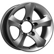 K&K Айсберг 8x16 5/139.7 DIA 110.5 дарк платинум