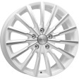 K&K Акцент 7x17 5/105 DIA 56.6 алмаз вайт