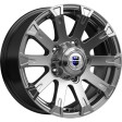 K&K Байкал 7x16 5/139.7 DIA 108.5 дарк платинум