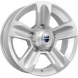 K&K Тор 7x16 5/139.7 DIA 108.5 блэк платинум