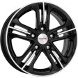 K&K Trinity 6x15 5/112 DIA 66.6 алмаз черный