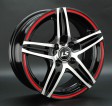 LS Wheels 189 6.5x15 5/114.3 DIA 73.1 BKFRL