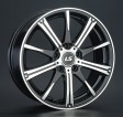 LS Wheels 209 7x17 4/100 DIA 60.1 BKF