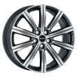 MAK Birmingham 8x19 5/112 DIA 66.6 gunmetal mirror face