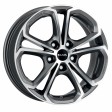 MAK Hessen 6.5x16 5/114.3 DIA 76 gunmetal mirror face