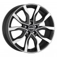 MAK Highlands 7x17 5/114.3 DIA 76 gun metallic mirror face