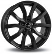 MAK Highlands 7x17 5/114.3 DIA 76 matt black
