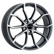 MAK Lowe-FF 7x17 5/112 DIA 57.1 gun metallic mirror