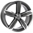 MAK Stadt 8x18 5/112 DIA 66.6 gun metallic mirror face