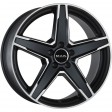 MAK Stern 8x18 5/112 DIA 66.6 Ice Black