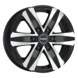 MAK Stone 6 W 7.5x17 6/139.7 DIA 106.2 black mirror