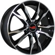 Replica Mercedes MR508 8x18 5/112 DIA 66.6 BKF