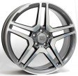 Replica Mercedes W759 AMG Vesuvio 8x18 5/112 DIA 66.6 anthracite polished