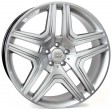 Replica Mercedes W766 Nero 8.5x19 5/112 DIA 66.6 hyper silver
