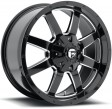 MHT Fuel Frontier 9x20 5/114.3 DIA 72.6 gloss black / machined /K