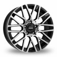 Momo Revenge 7x16 4/108 DIA 65.1 matt black polished