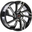 Replica Nissan NS502 7.5x18 5/114.3 DIA 66.1 BKF