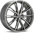 OZ Racing Envy 8x18 5/100 DIA 68 matt silver tech diamond cut
