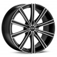 OZ Racing Lounge 10 8x19 5/108 DIA 75 matt black diamond cut