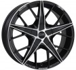 OZ Racing Quaranta 4 7x17 4/108 DIA 75 matt black diamond cut