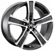 OZ Racing Sahara 5 8x17 5/114.3 DIA 79 matt graphite diamond cut