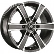 OZ Racing Sahara 6 8x17 6/139.7 DIA 67.1 matt graphite diamond cut